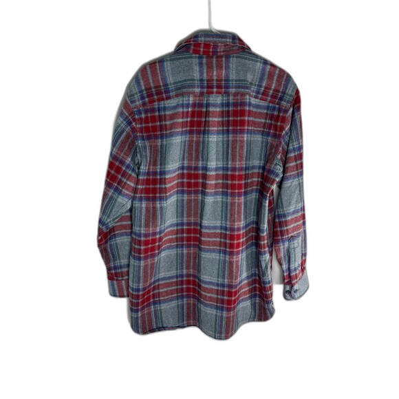 L.L. Bean Chamois Cloth Shirt, Traditional Fit Flannel Men’s L - Picture 2 of 7